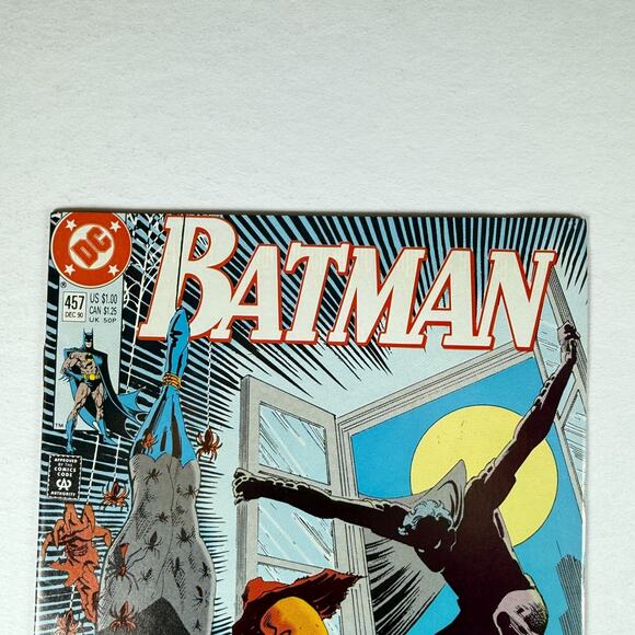 DC Comics Inc Batman #457 December 1990 - Picture 2 of 10